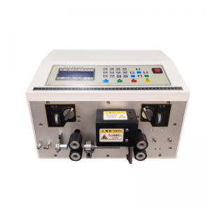 Automatic wire cutting stripping machine